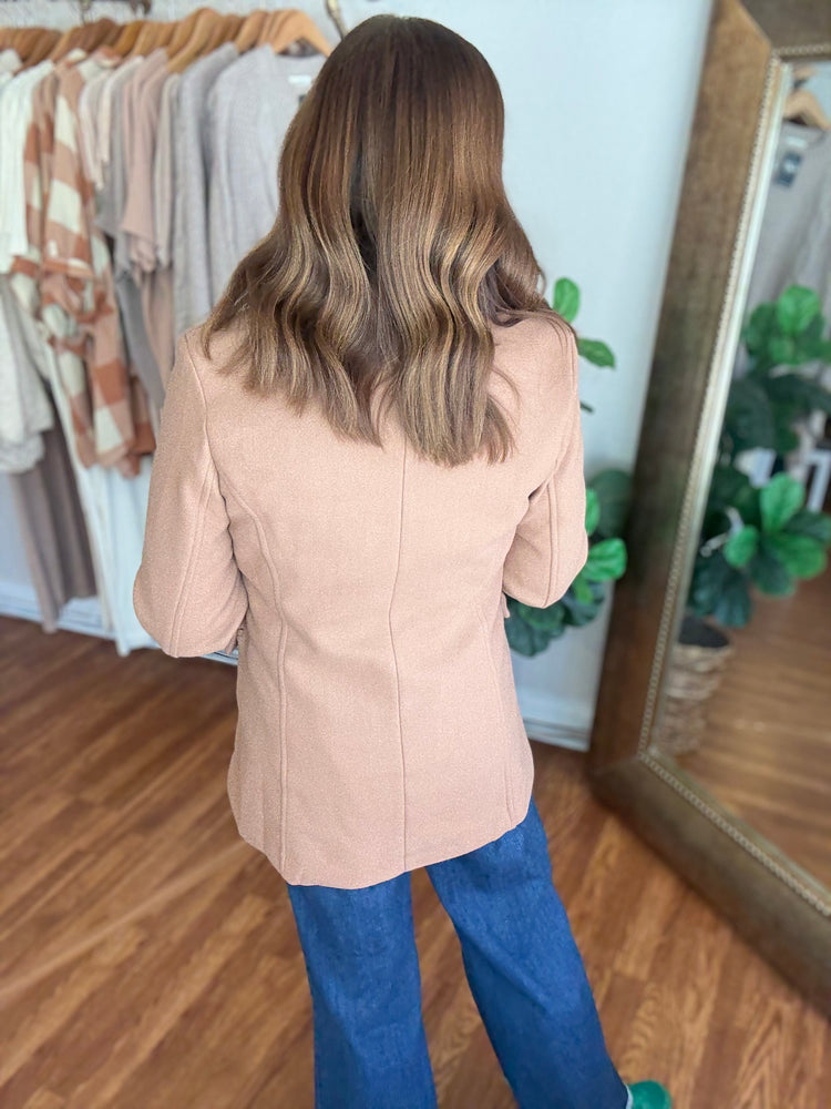 Around Town Coat in Camel