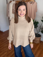 Cloud Nine Top in Tan