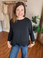 Until Forever Top in Black