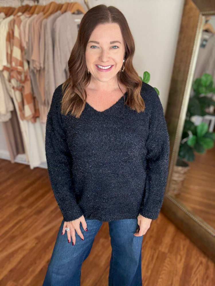 Look for Me Sweater in Midnight