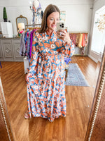 Thinking About Fall Maxi in Teal