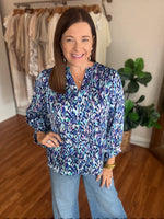 Day Dream Delight Top in Blue