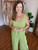 Catching Compliments Jumpsuit in Chartreuse