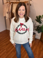Merry Wreath Sweater