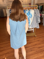 Can't Give You Up Denim Dress