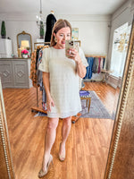 Chic Pursuits Dress in Ivory