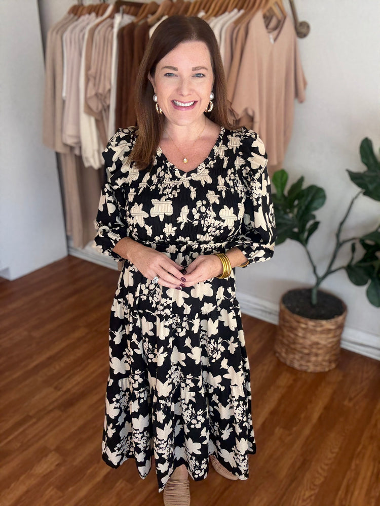 Worth Your While Midi Dress