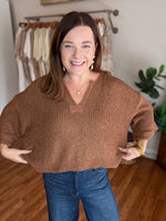 Remember It Sweater in Camel