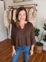 Remember It Sweater in Brown