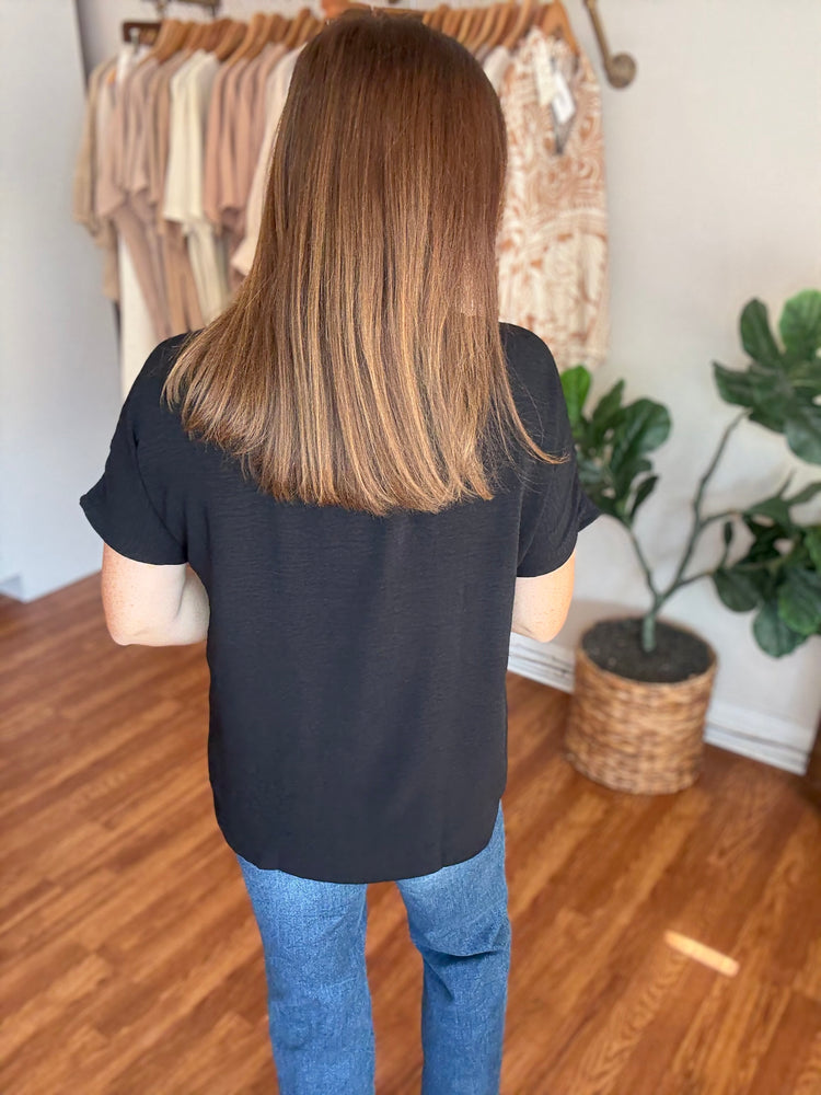 Always Loved It Top in Black