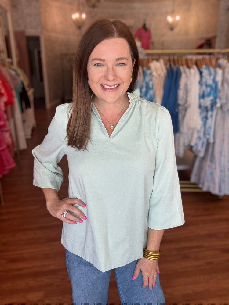 Fall For You Top in Mint