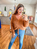 Rushing In Top in Cinnamon