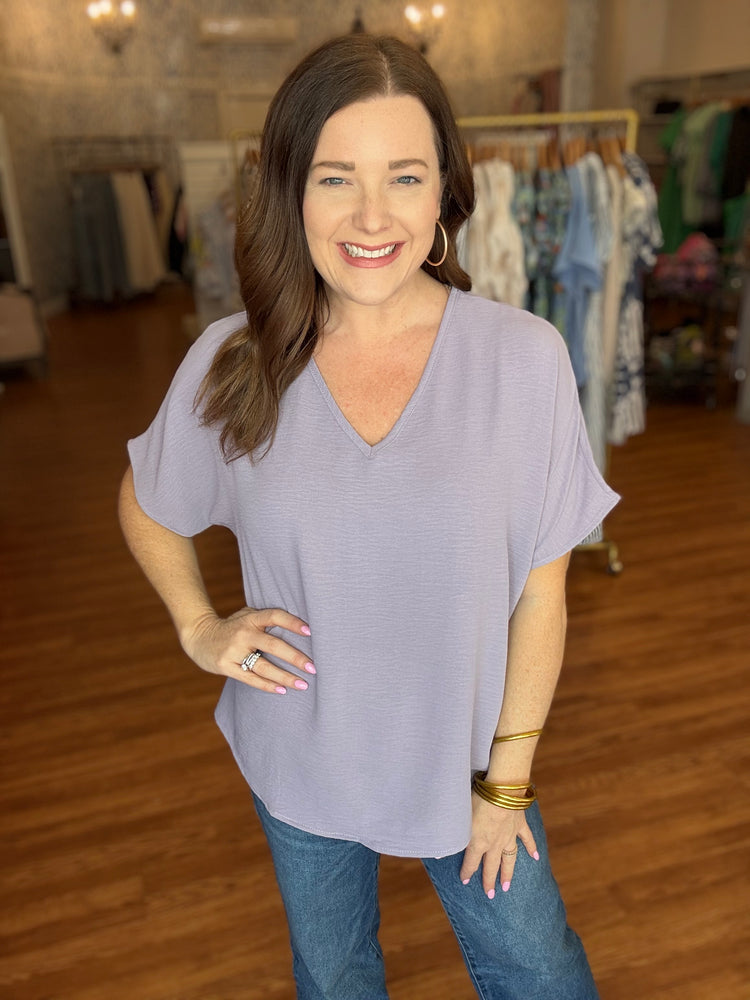 Always Loved It Top in Lilac