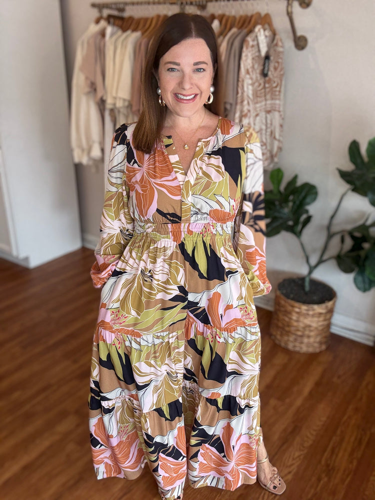 Crisp Air Midi Dress