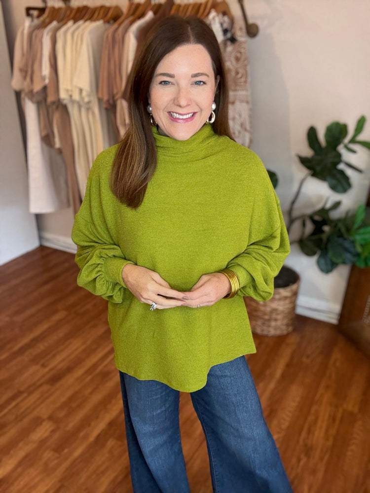 Cloud Nine Top in Green