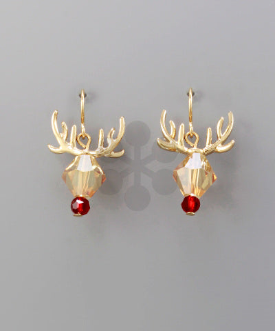 Rudolph Earrings