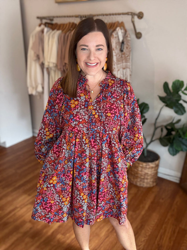 Right into Place Dress