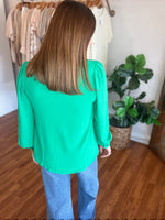 Feel Your Best Top in Green