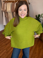 Cloud Nine Top in Green
