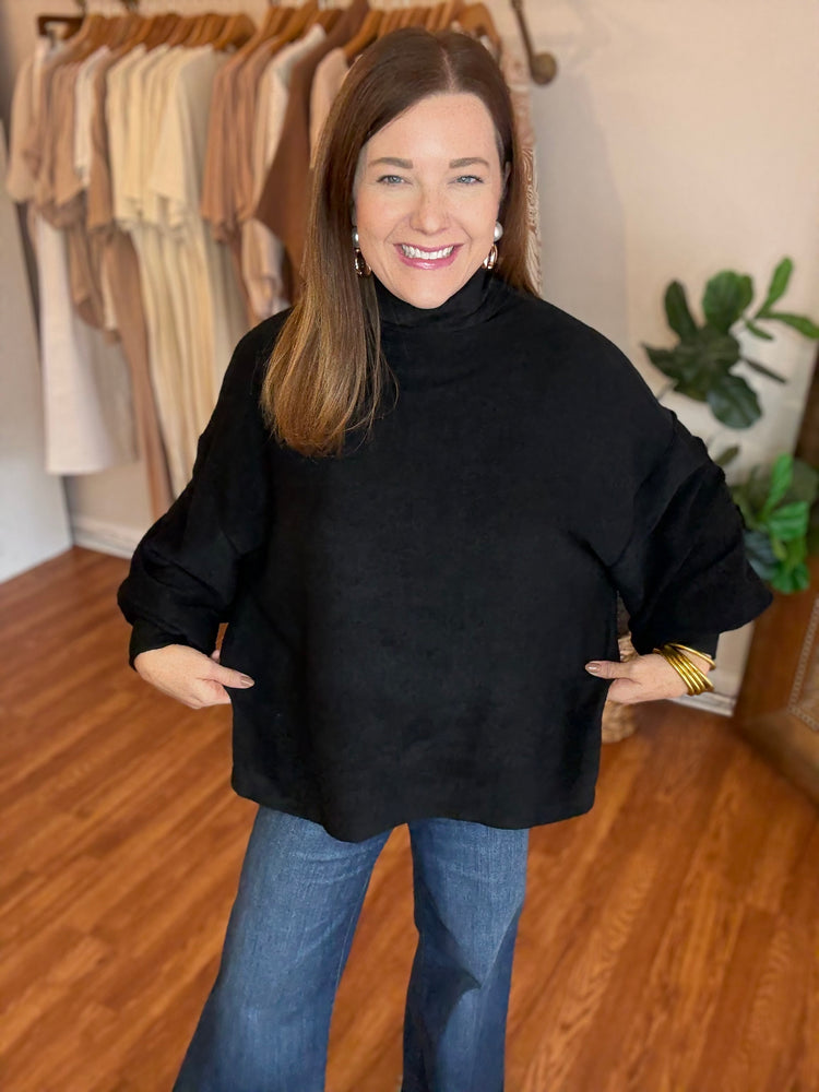Cloud Nine Top in Black