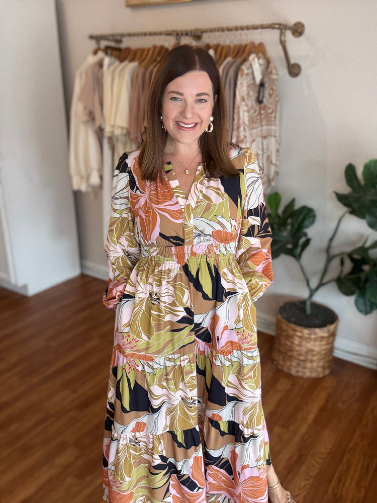 Crisp Air Midi Dress