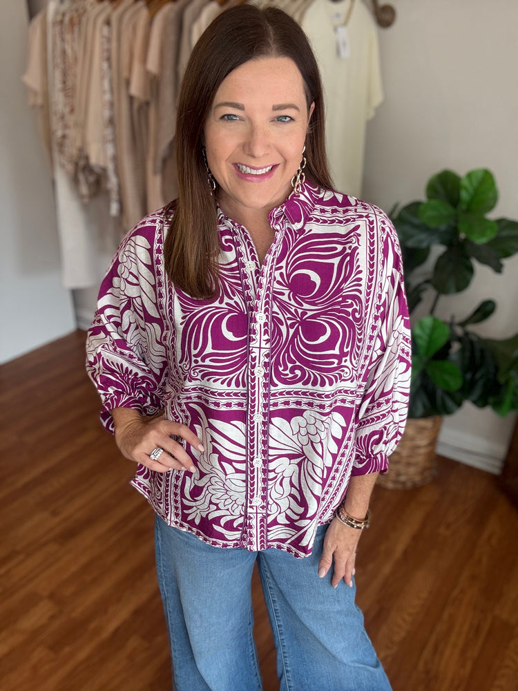 Push the Limits Top in Berry