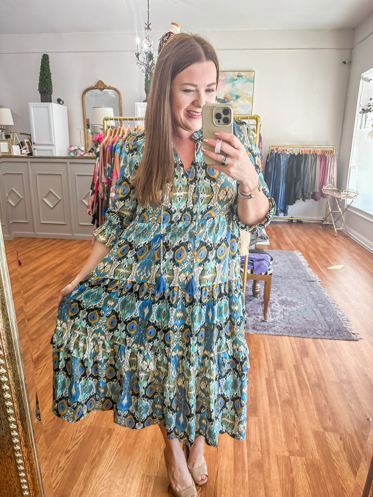Hopelessly Devoted Dress in Blue