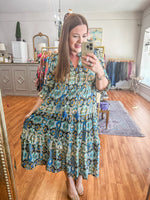Hopelessly Devoted Dress in Blue