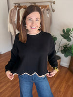 Looking for You Sweater in Black
