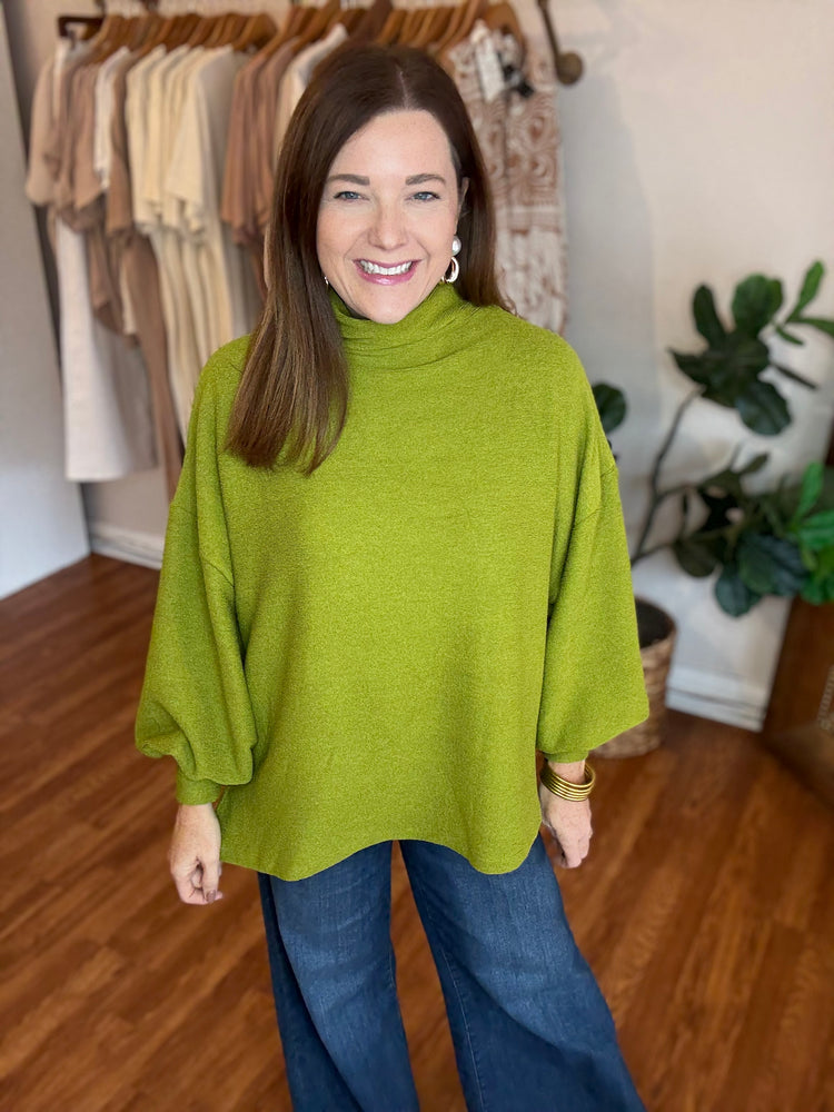 Cloud Nine Top in Green