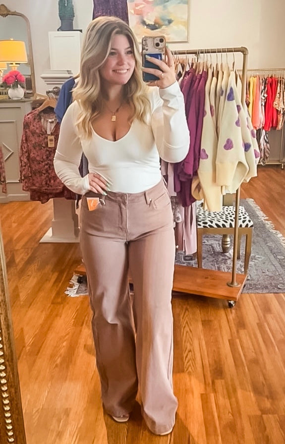 Perfect Choice Bodysuit in White