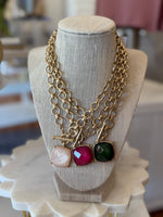 Stone Pendant Necklace