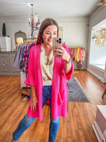 Clearly Yours Cardigan in Pink