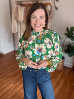 Sweet Little Things Top in Green