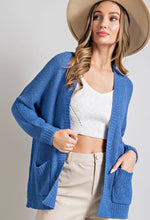 Nothing But Love Cardigan in Blue