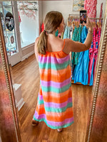 Into the Sunset Dress in Orange