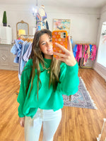 Call it What You Want Sweater in Green