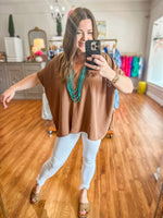 Talk About it Top in Camel