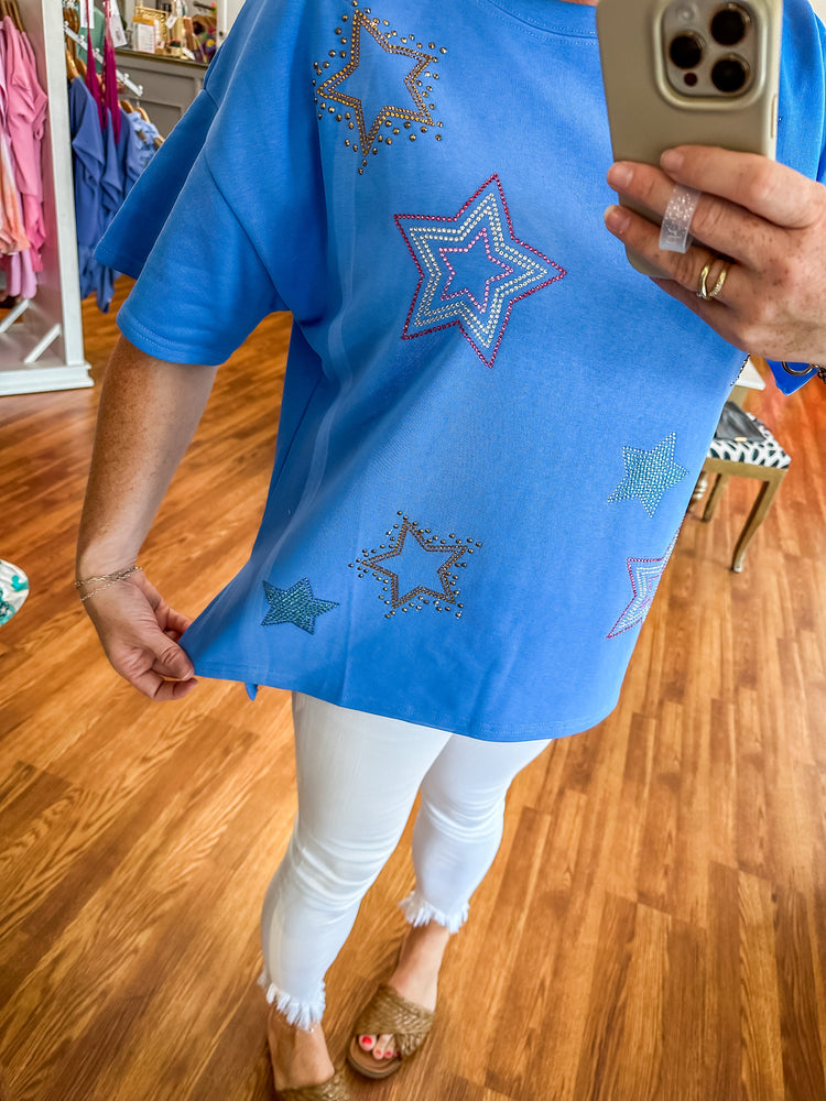 Patriotic Star Top