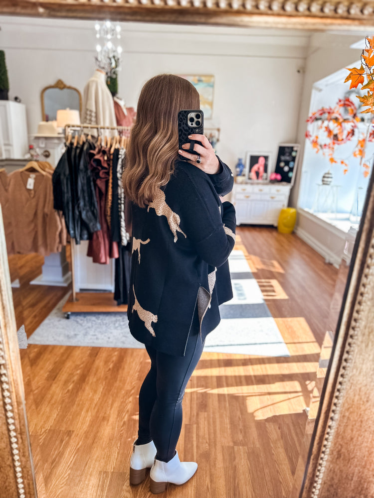 On the Wild Side Sweater in Black