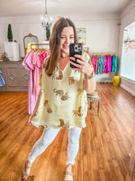 Call of the Wild Top in Ivory