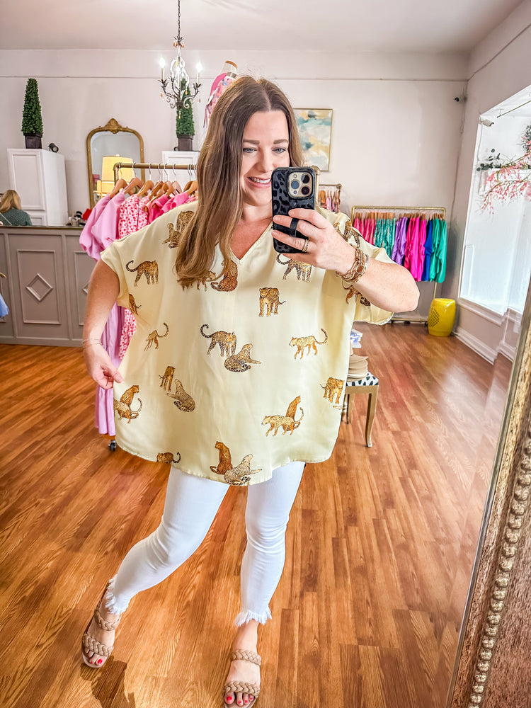 Call of the Wild Top in Ivory