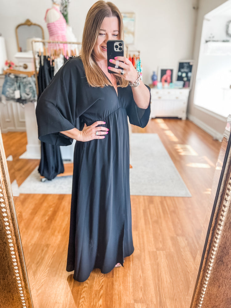 Calling on You Maxi in Black