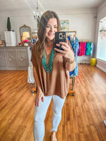 Talk About it Top in Camel