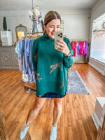 On the Wild Side Sweater in Green