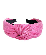 Metallic Knotted Headband (3 colors)