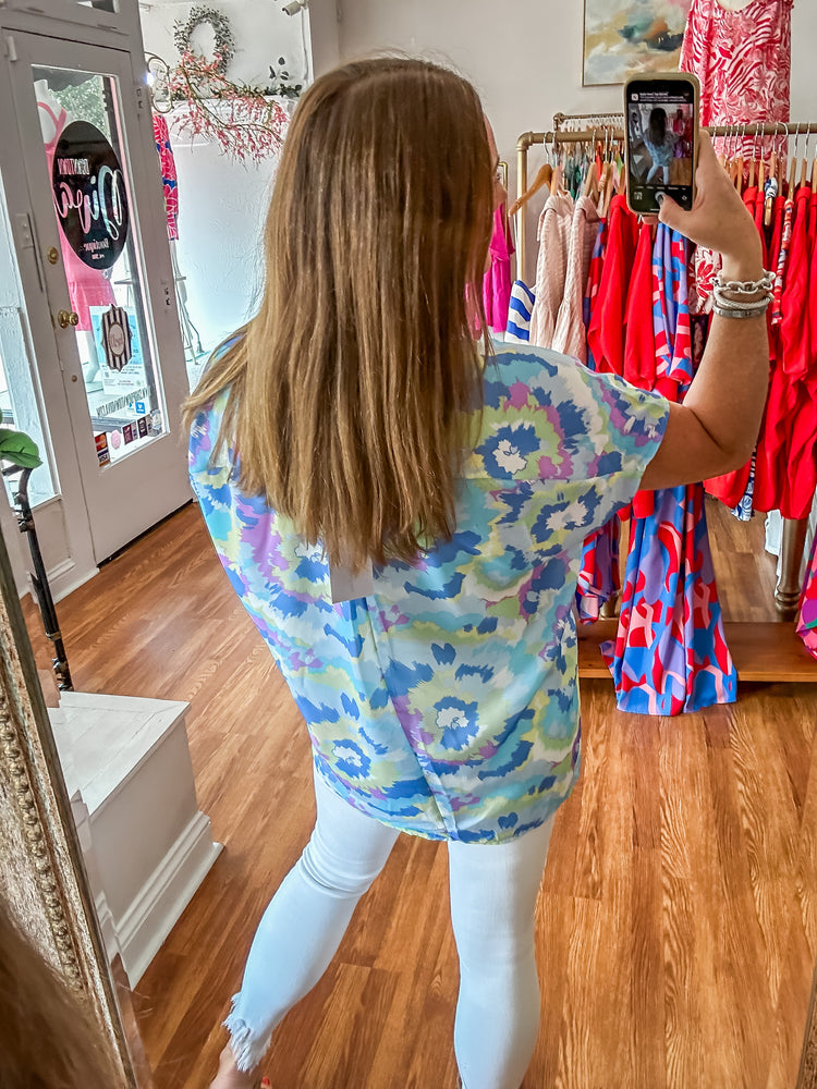 Willow Top in Baby Blues