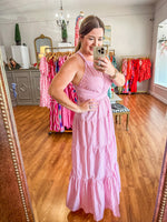 By the Coast Maxi in Pink