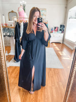 Calling on You Maxi in Black