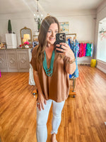 Talk About it Top in Camel